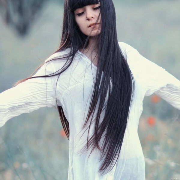 С девушками с длинными