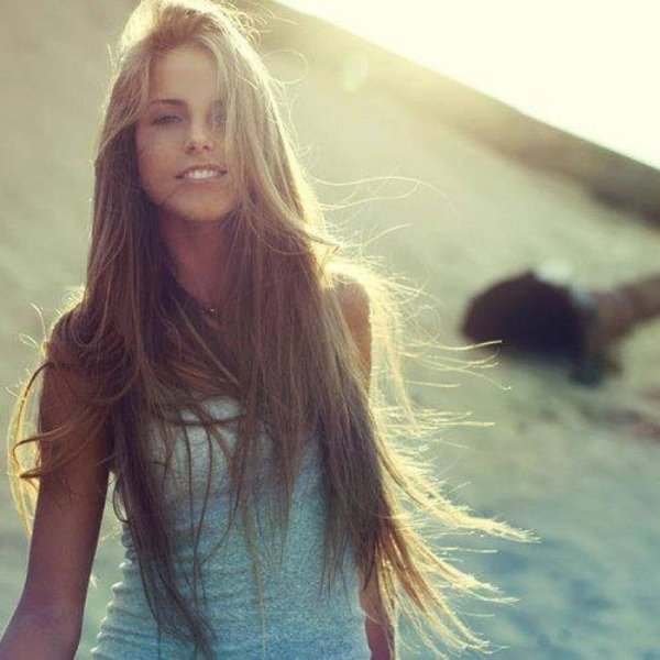 С девушками с длинными