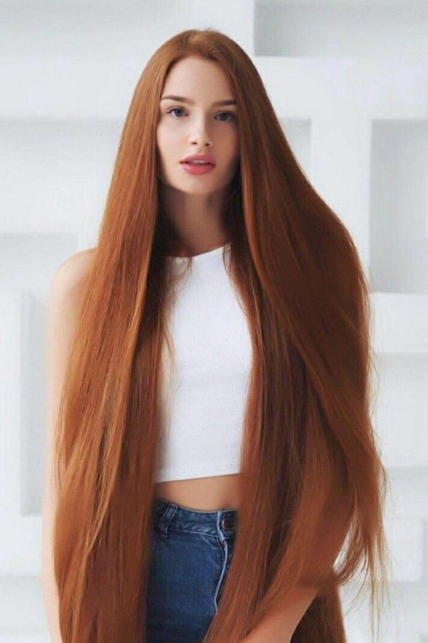 С девушками с длинными