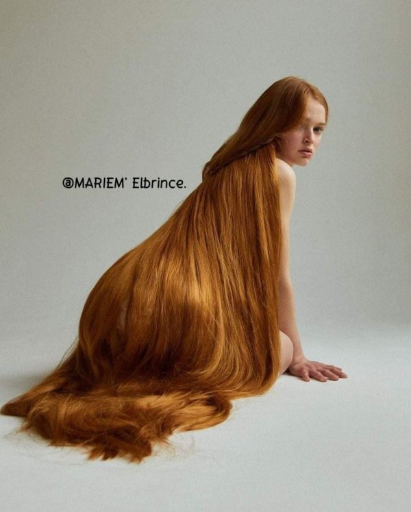 С девушками с длинными