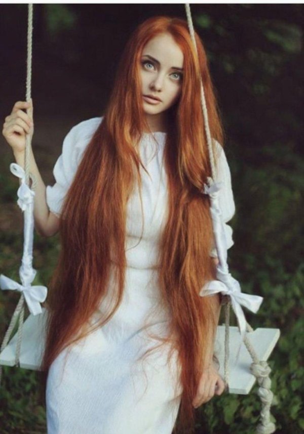 С девушками с длинными