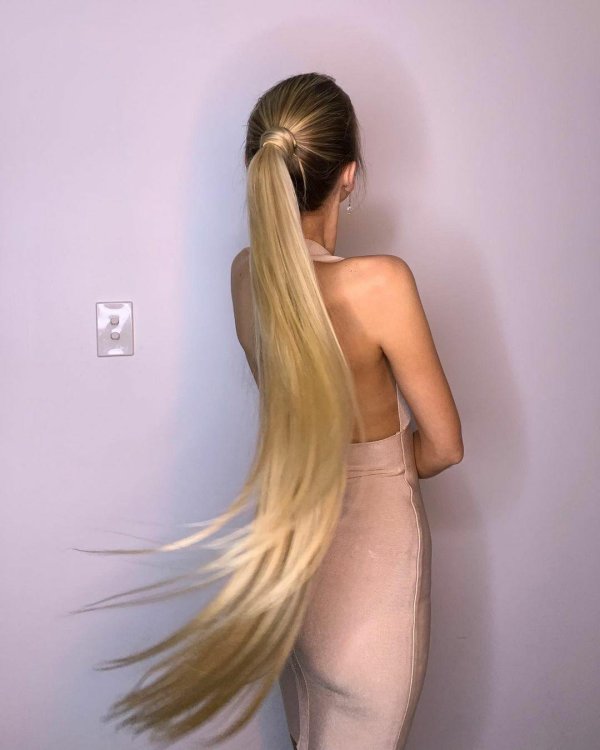 С девушками с длинными