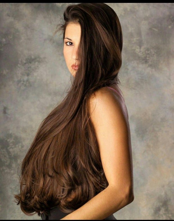 С девушками с длинными