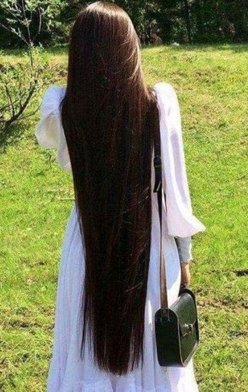 С девушками с длинными