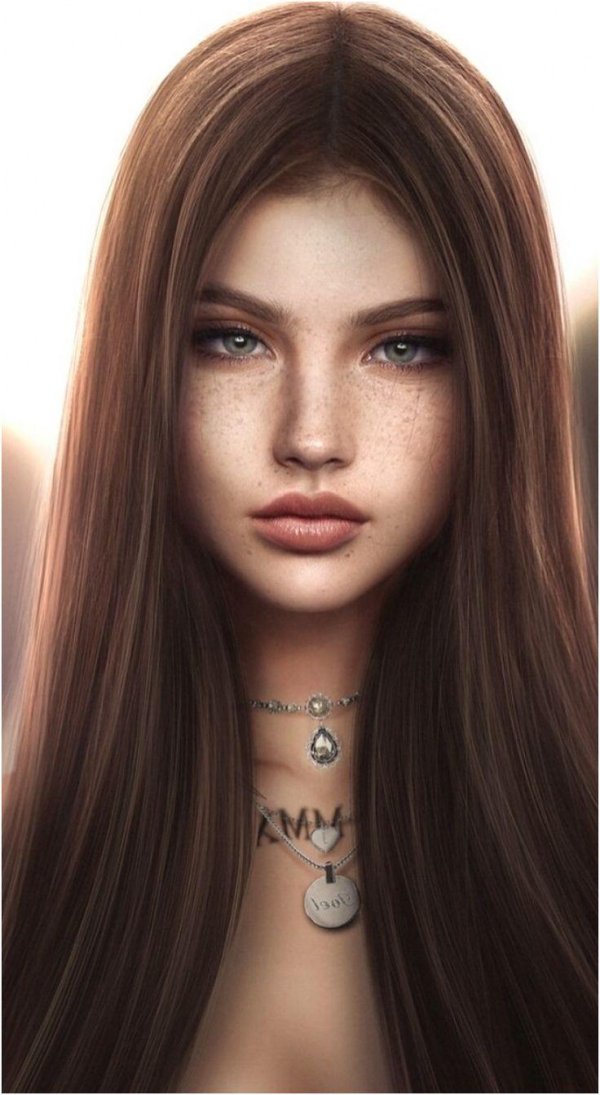 С девушками с длинными