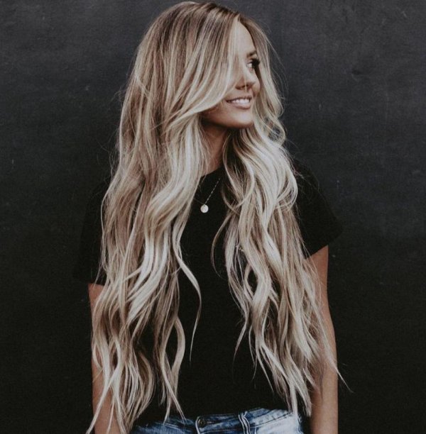 С девушками с длинными