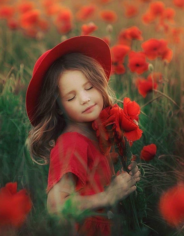 С девушками и детьми