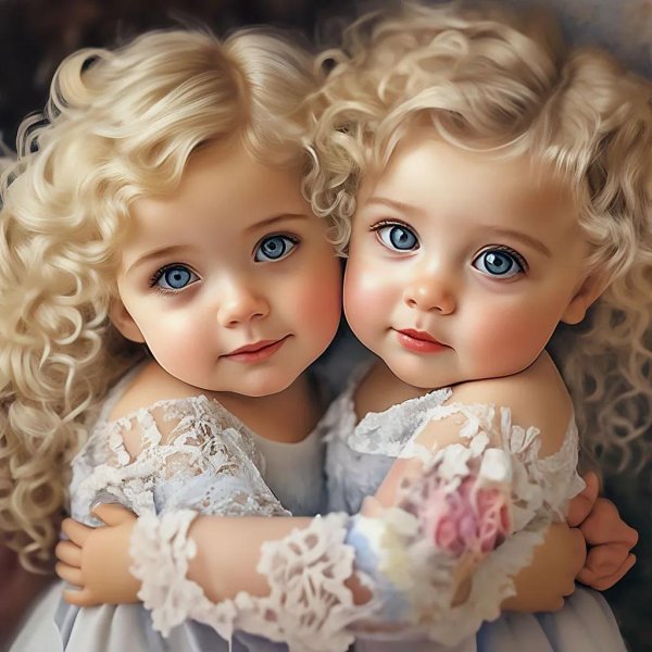 С девушками и детьми