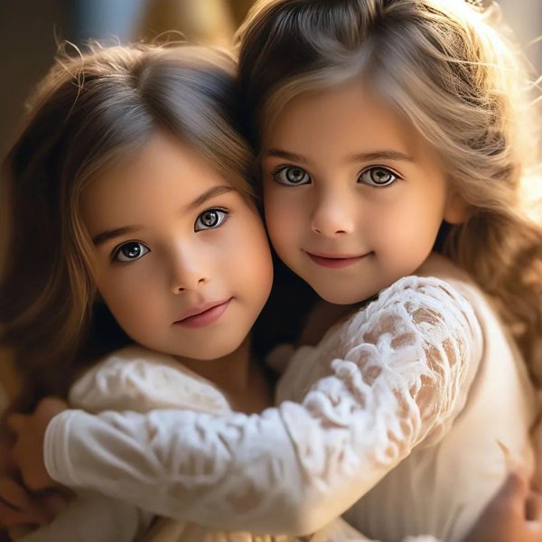 С девушками и детьми