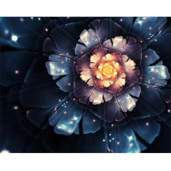 фрактальные цветы