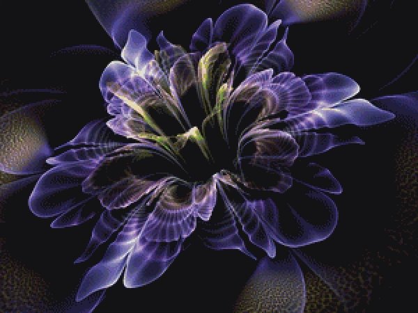 фрактал лотос