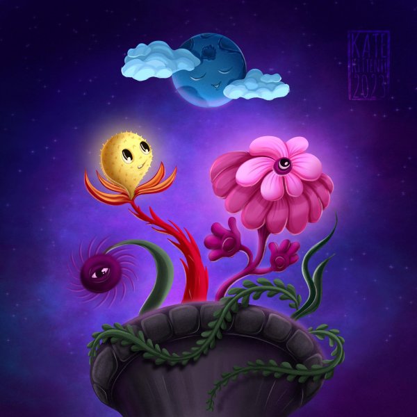 сказочные цветы