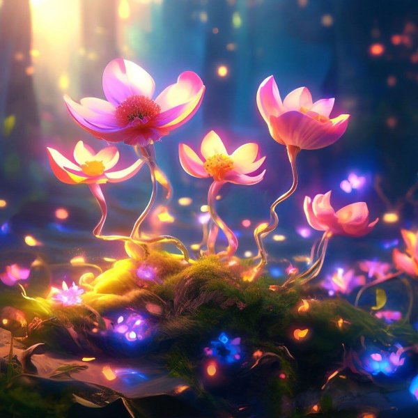 волшебный мир цветов