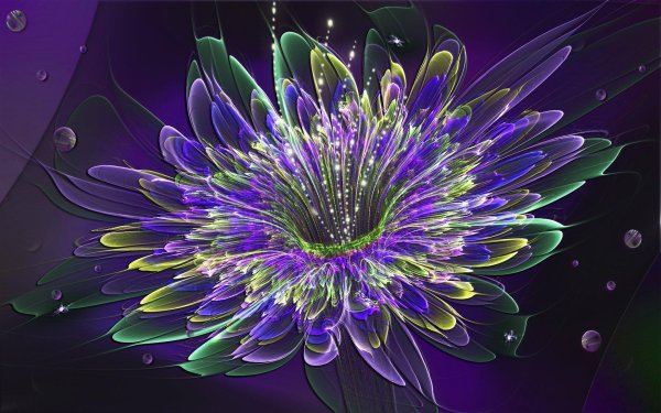 фантазийные цветы