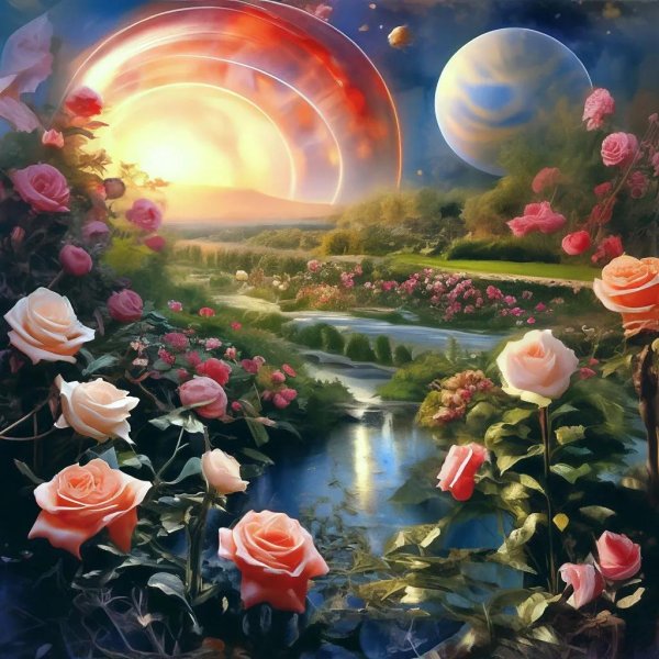 пейзаж любви