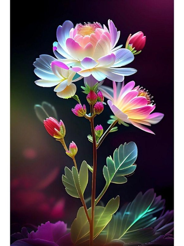 цветочные картины