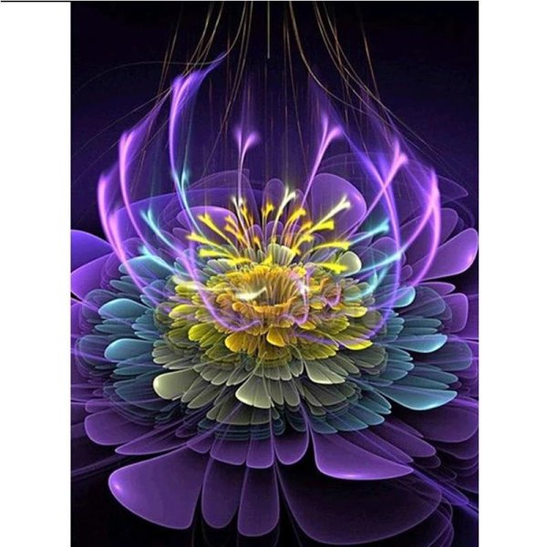 алмазная мозаика лотос