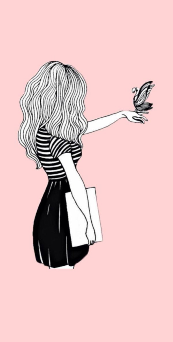 Карандашом с девушками легкие