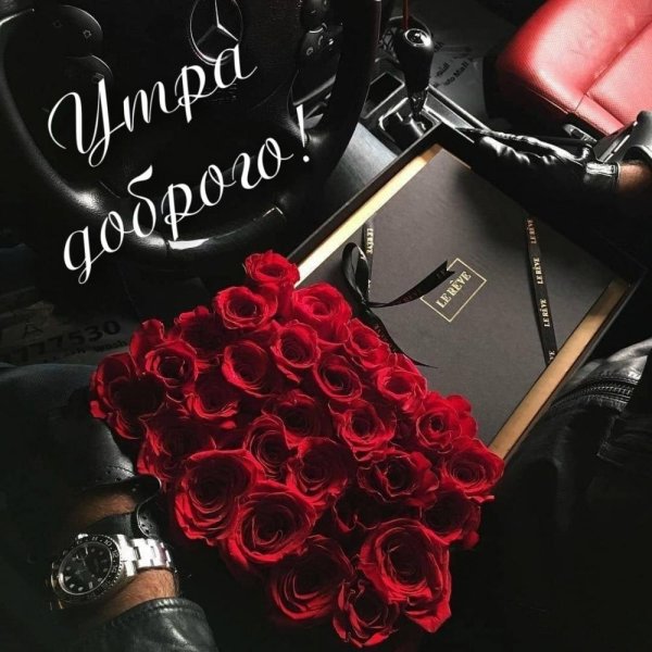 Девушка и красная роза