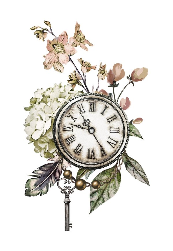 винтажные цветы