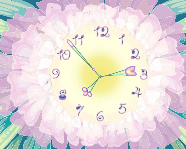 циферблат часов для детей