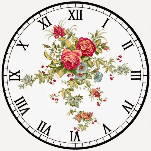 циферблат для декупажа