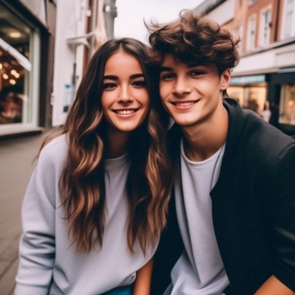 Парень и девушка друзья