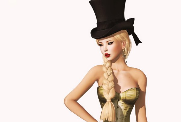 С девушками нарисованные блондинки