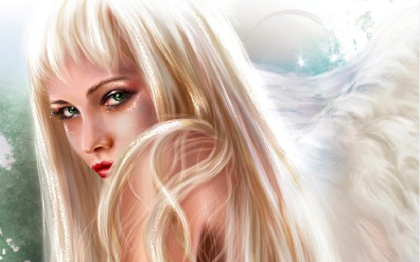 С девушками нарисованные блондинки