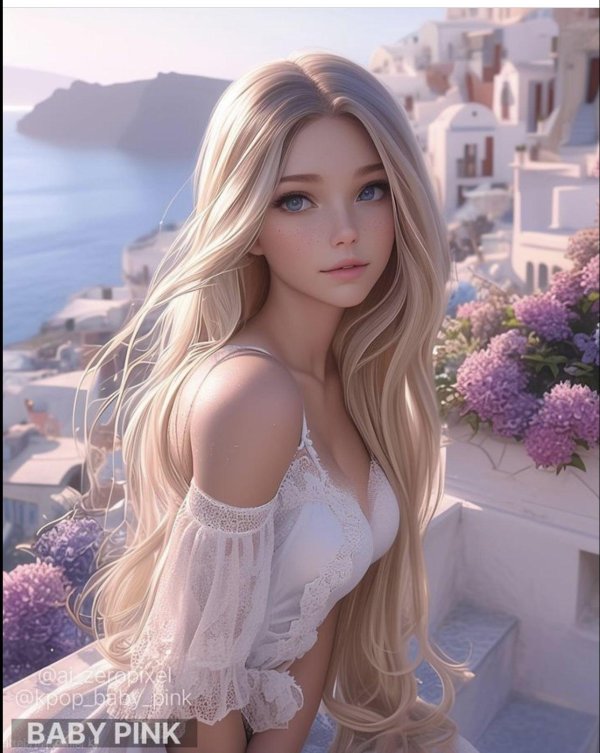 С девушками нарисованные блондинки