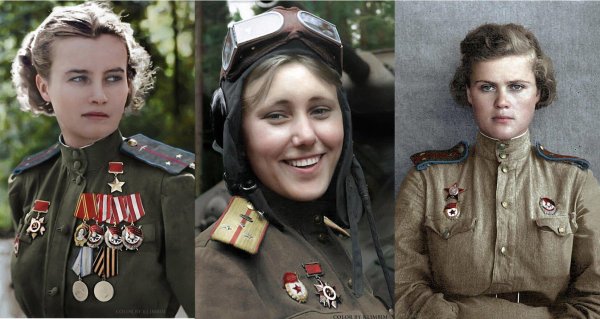 С девушками на войне