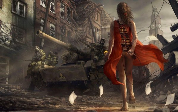 С девушками на войне