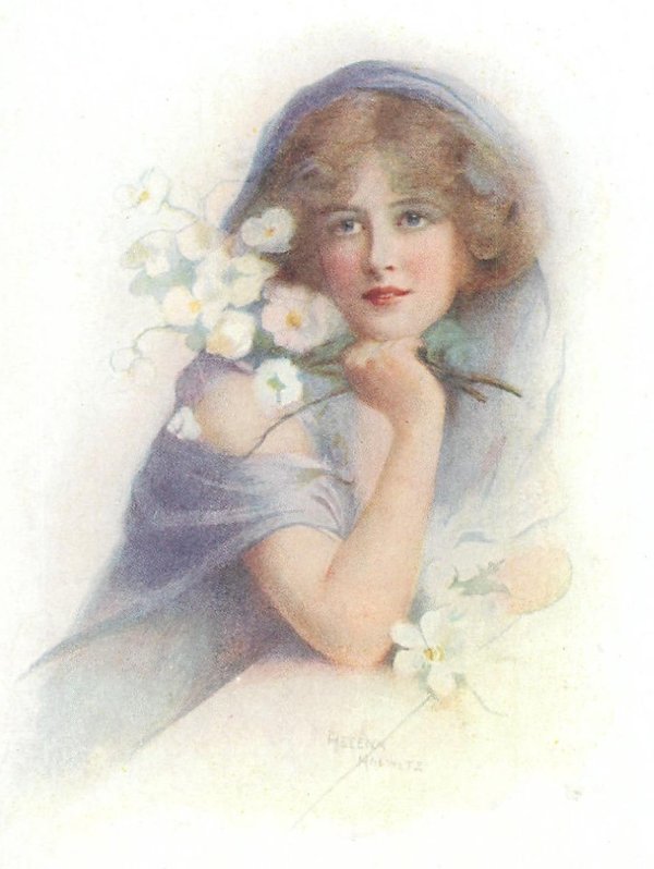 Для декупажа с девушками