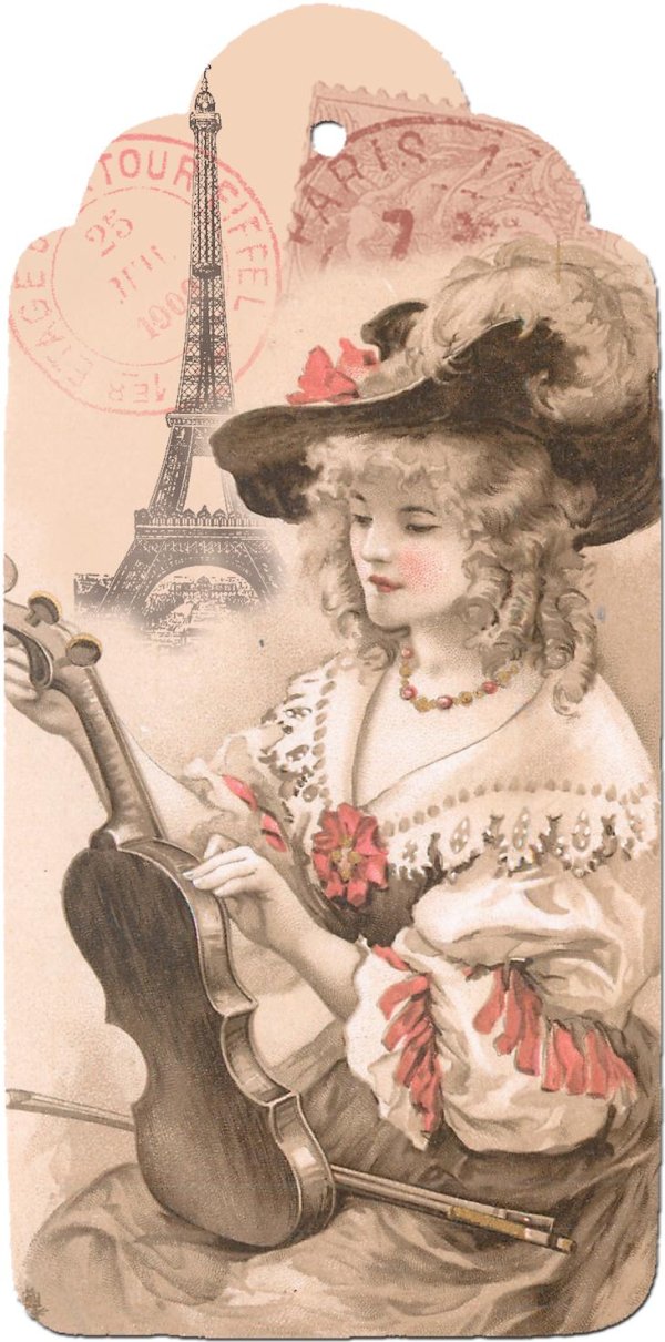 Для декупажа с девушками