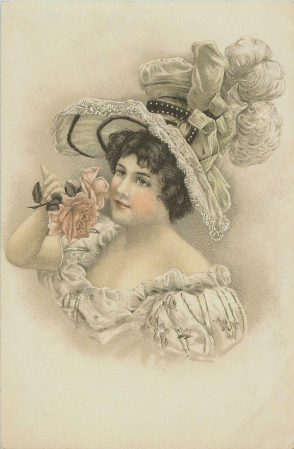 Для декупажа с девушками