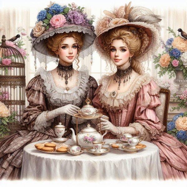 Для декупажа с девушками