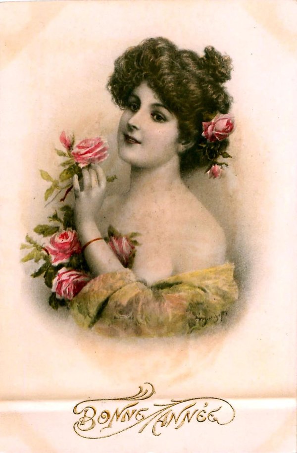 Для декупажа с девушками