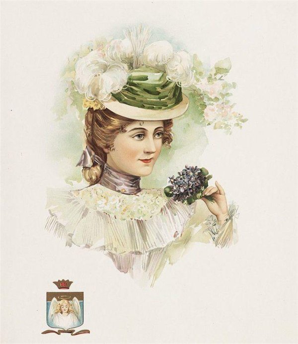 Для декупажа с девушками