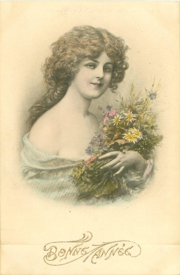 Для декупажа с девушками