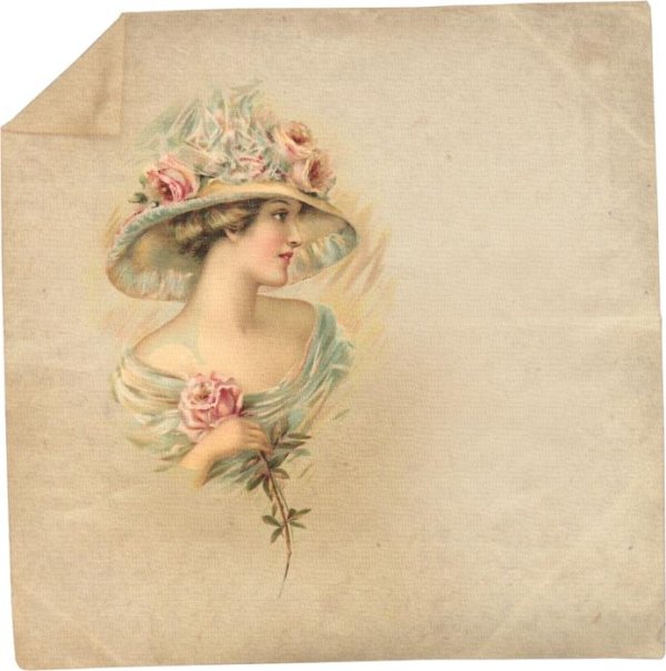 Для декупажа с девушками