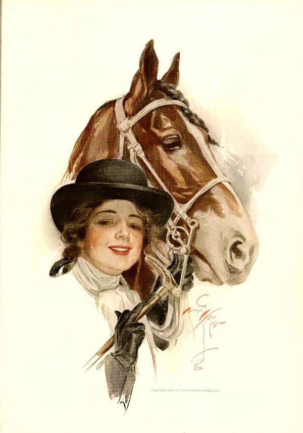 Для декупажа с девушками