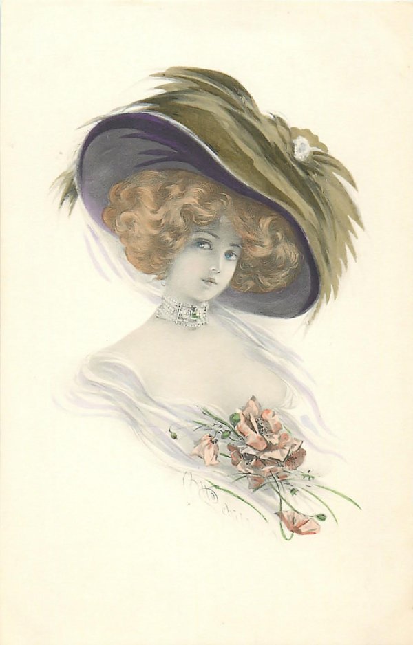 Для декупажа с девушками