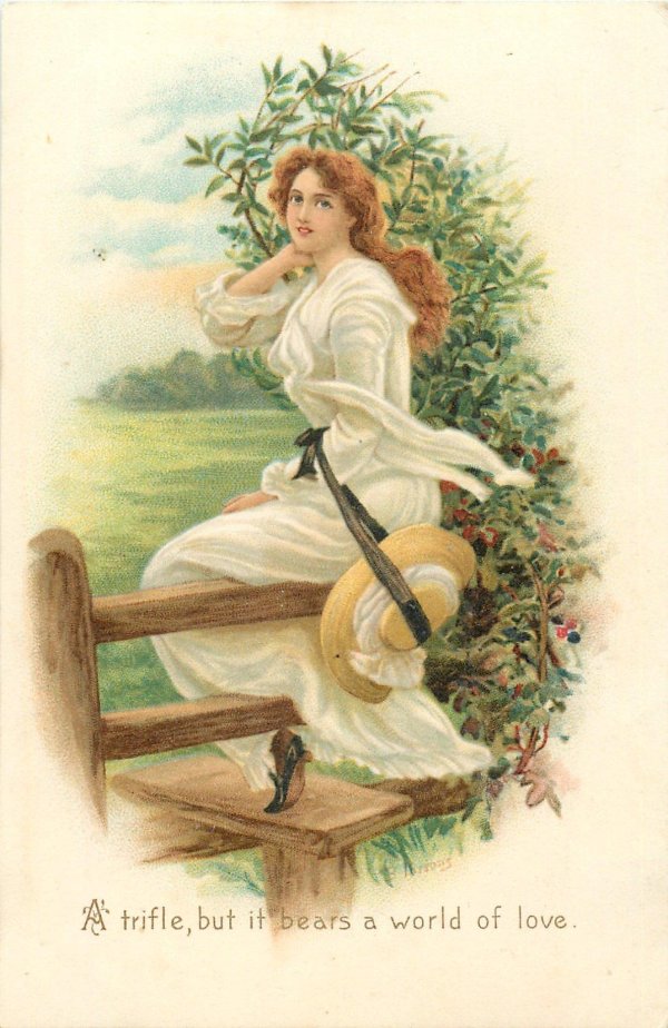 Для декупажа с девушками