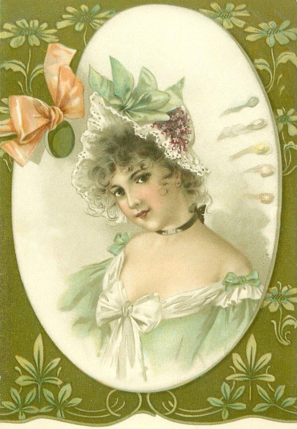 Для декупажа с девушками