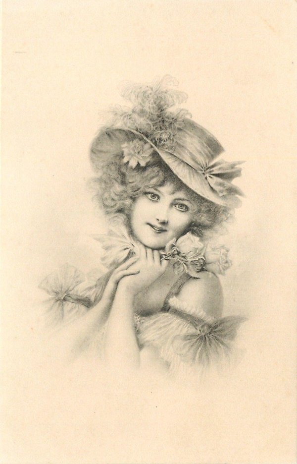 Для декупажа с девушками