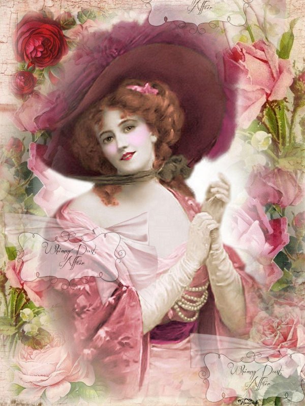 Для декупажа с девушками