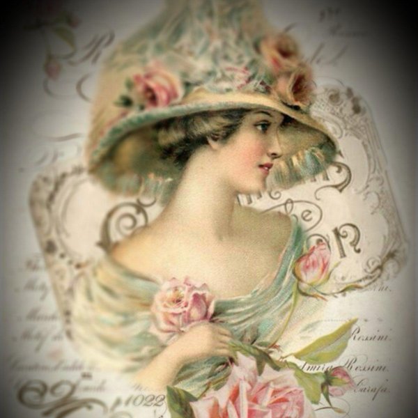 Для декупажа с девушками