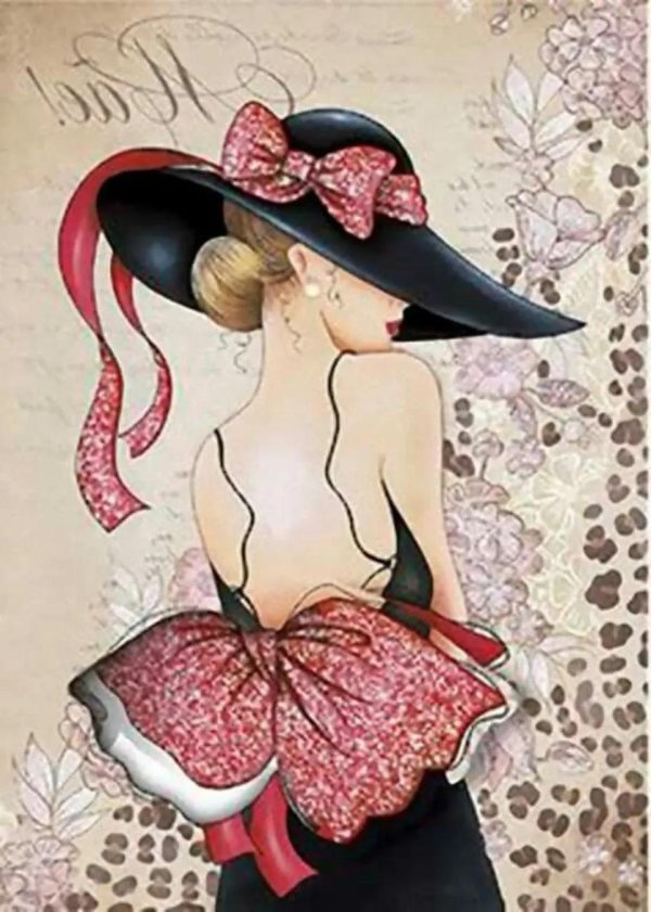 Для декупажа с девушками