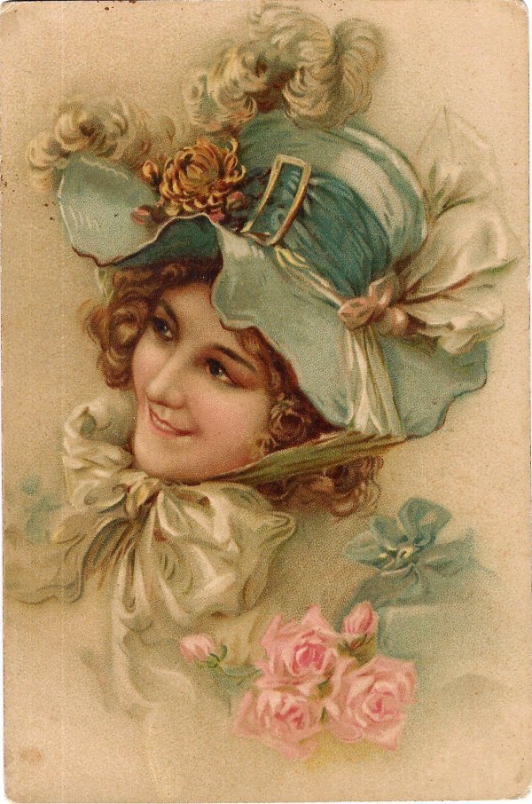 Для декупажа с девушками