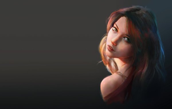 Девушка без авторских прав